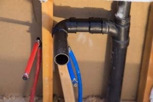repiping using Flex pipe for plumbing